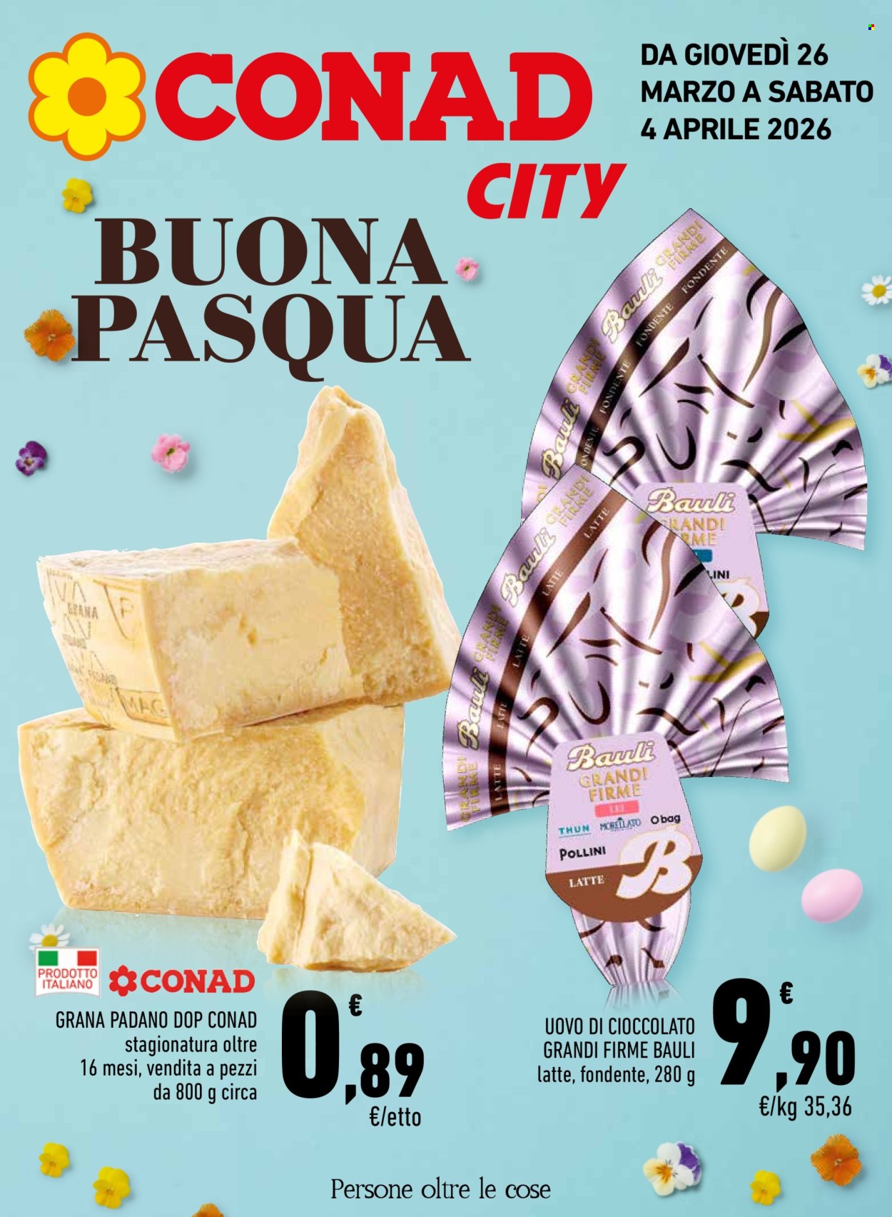 Volantino Conad City - 26/3/2026 - 4/4/2026. Pagina 1