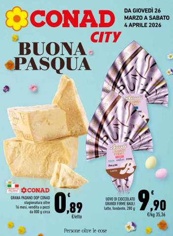 Volantino Conad City - 26/3/2026 - 4/4/2026.