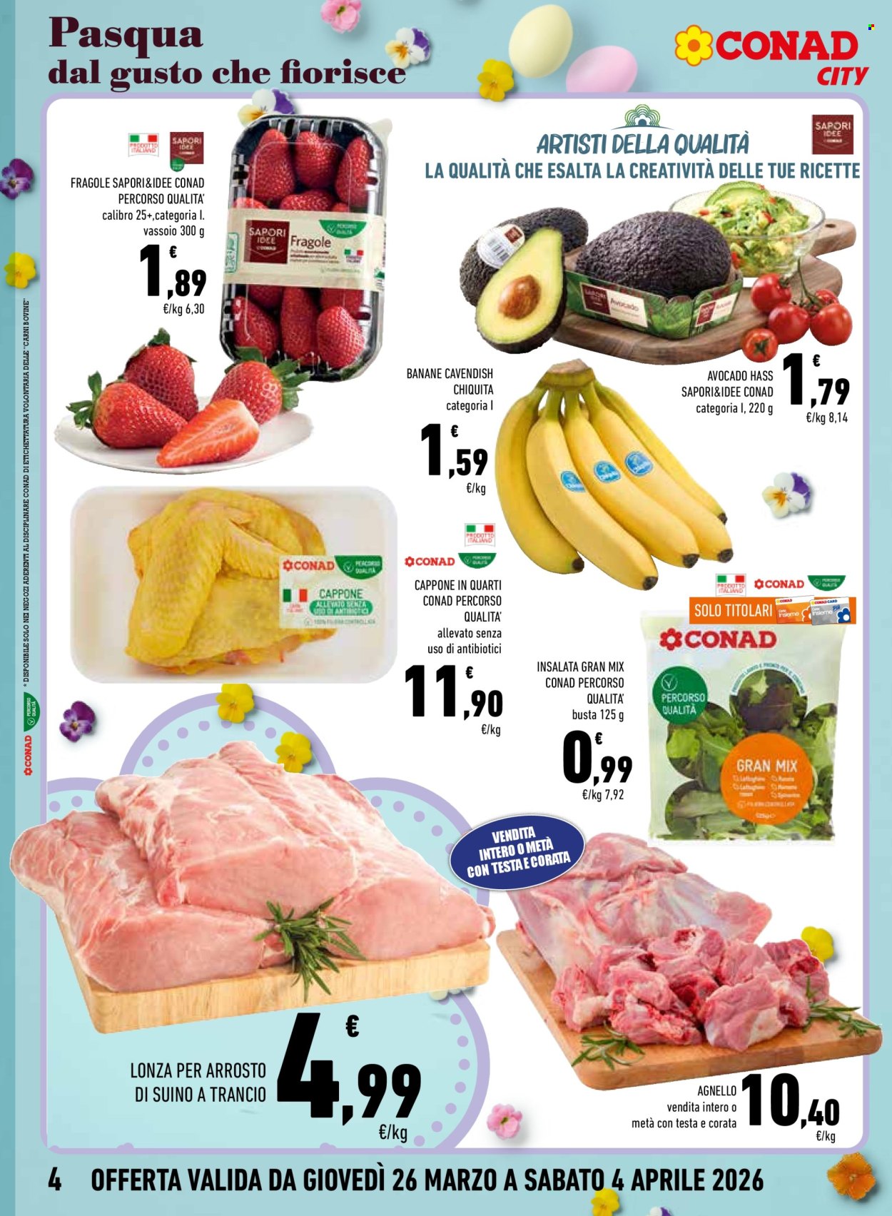 Volantino Conad City - 26/3/2026 - 4/4/2026. Pagina 4