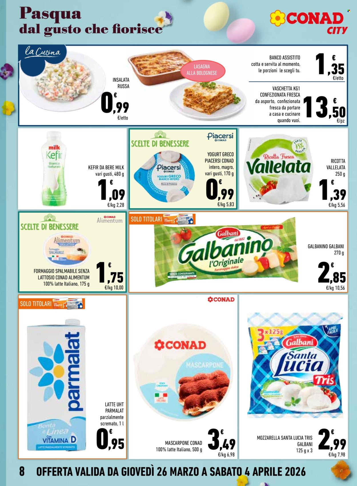 Volantino Conad City - 26/3/2026 - 4/4/2026. Pagina 8