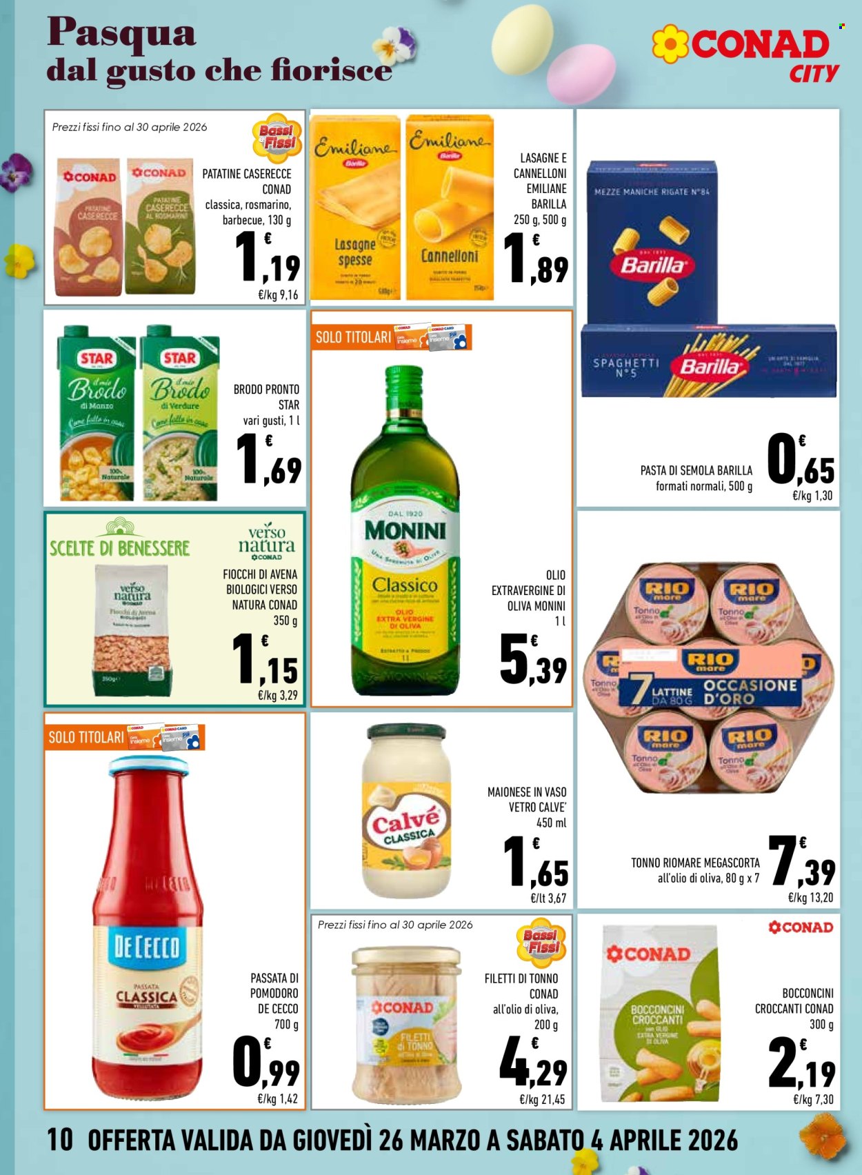 Volantino Conad City - 26/3/2026 - 4/4/2026. Pagina 10