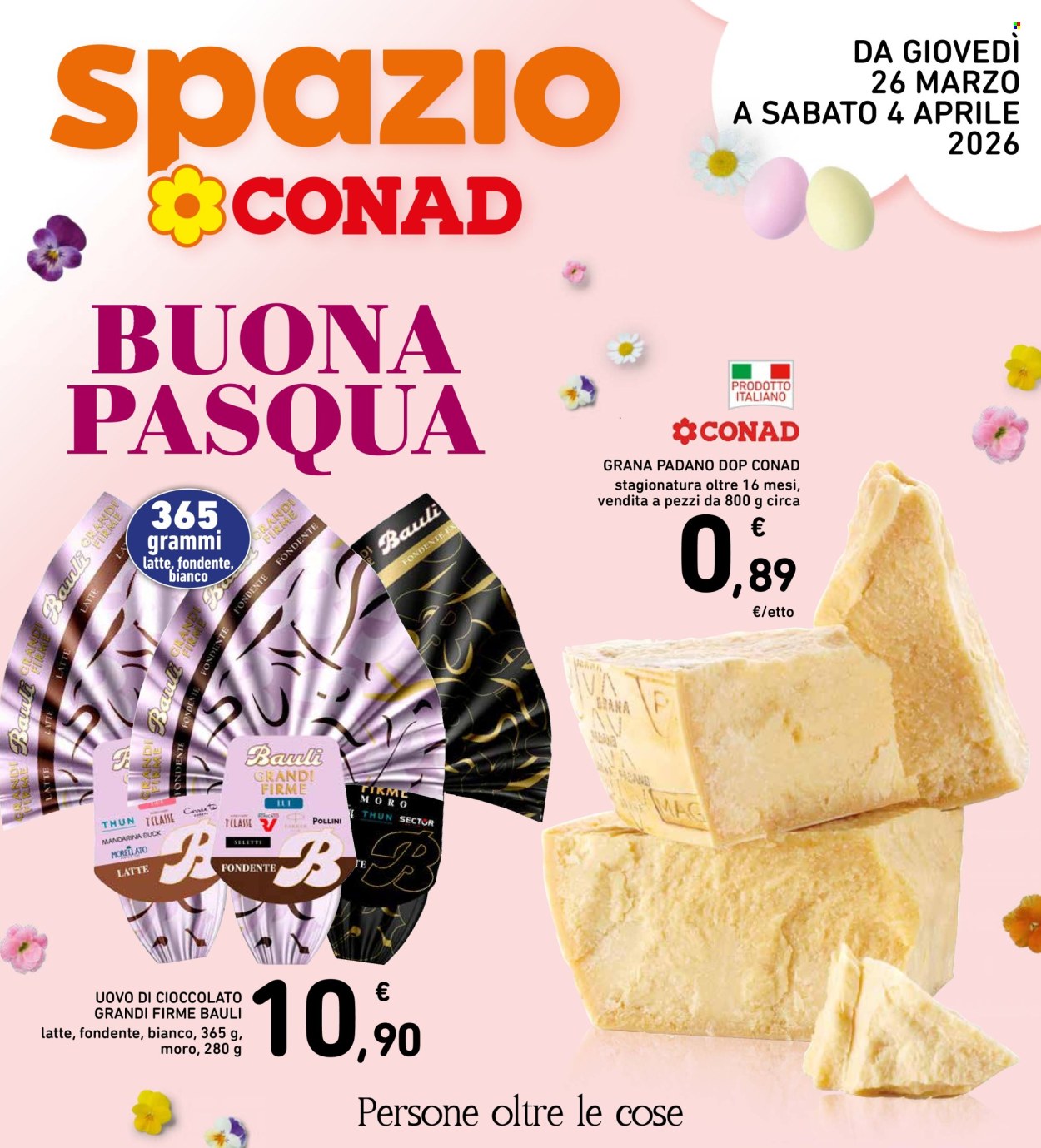 Volantino Spazio Conad - 26/3/2026 - 4/4/2026. Pagina 1