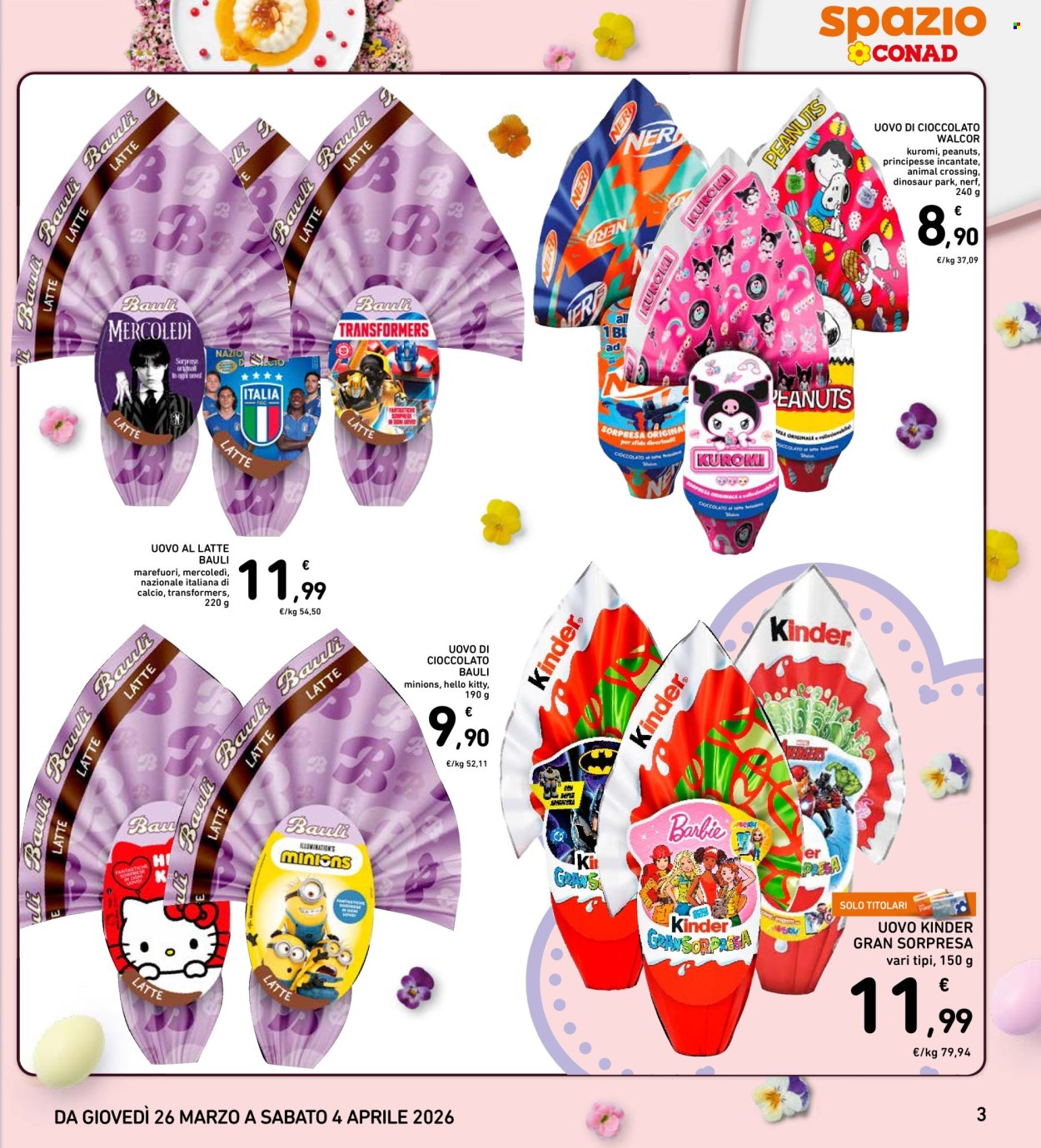 Volantino Spazio Conad - 26/3/2026 - 4/4/2026. Pagina 3