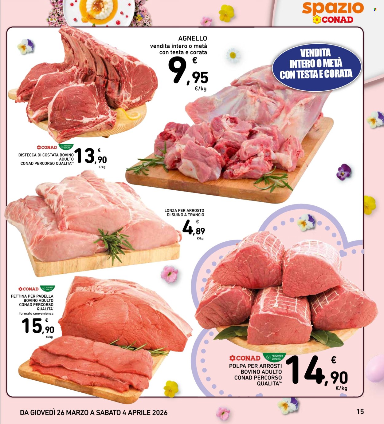 Volantino Spazio Conad - 26/3/2026 - 4/4/2026. Pagina 15