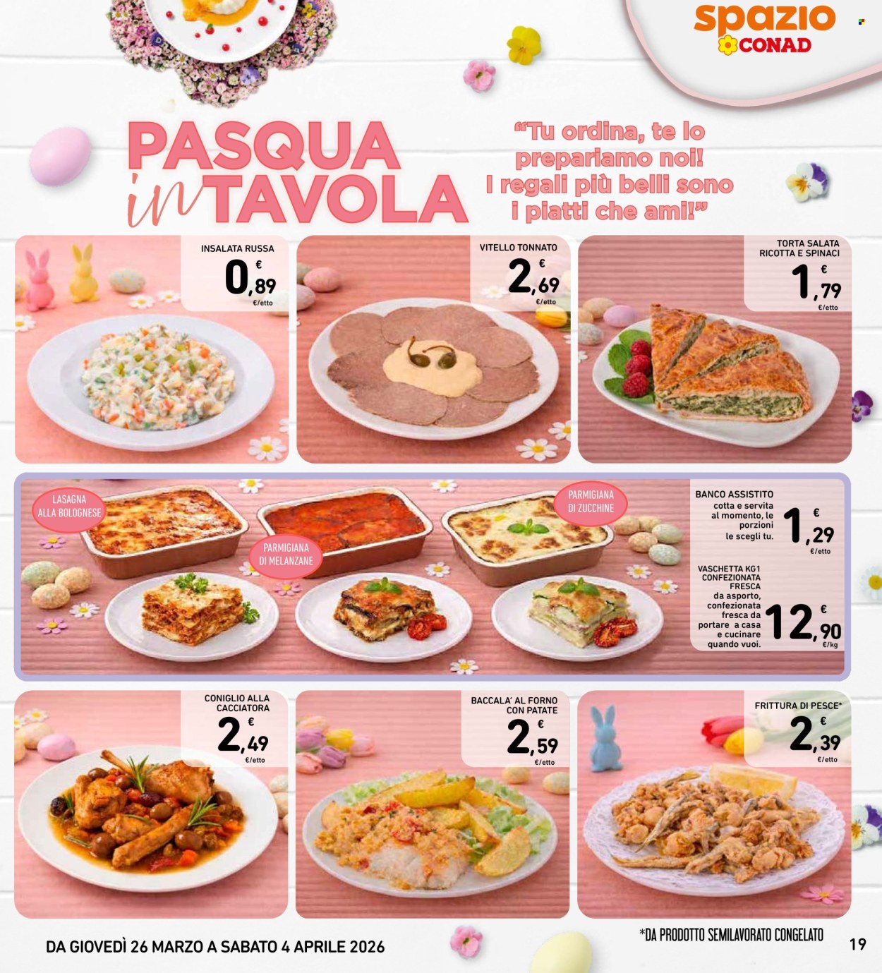 Volantino Spazio Conad - 26/3/2026 - 4/4/2026. Pagina 19