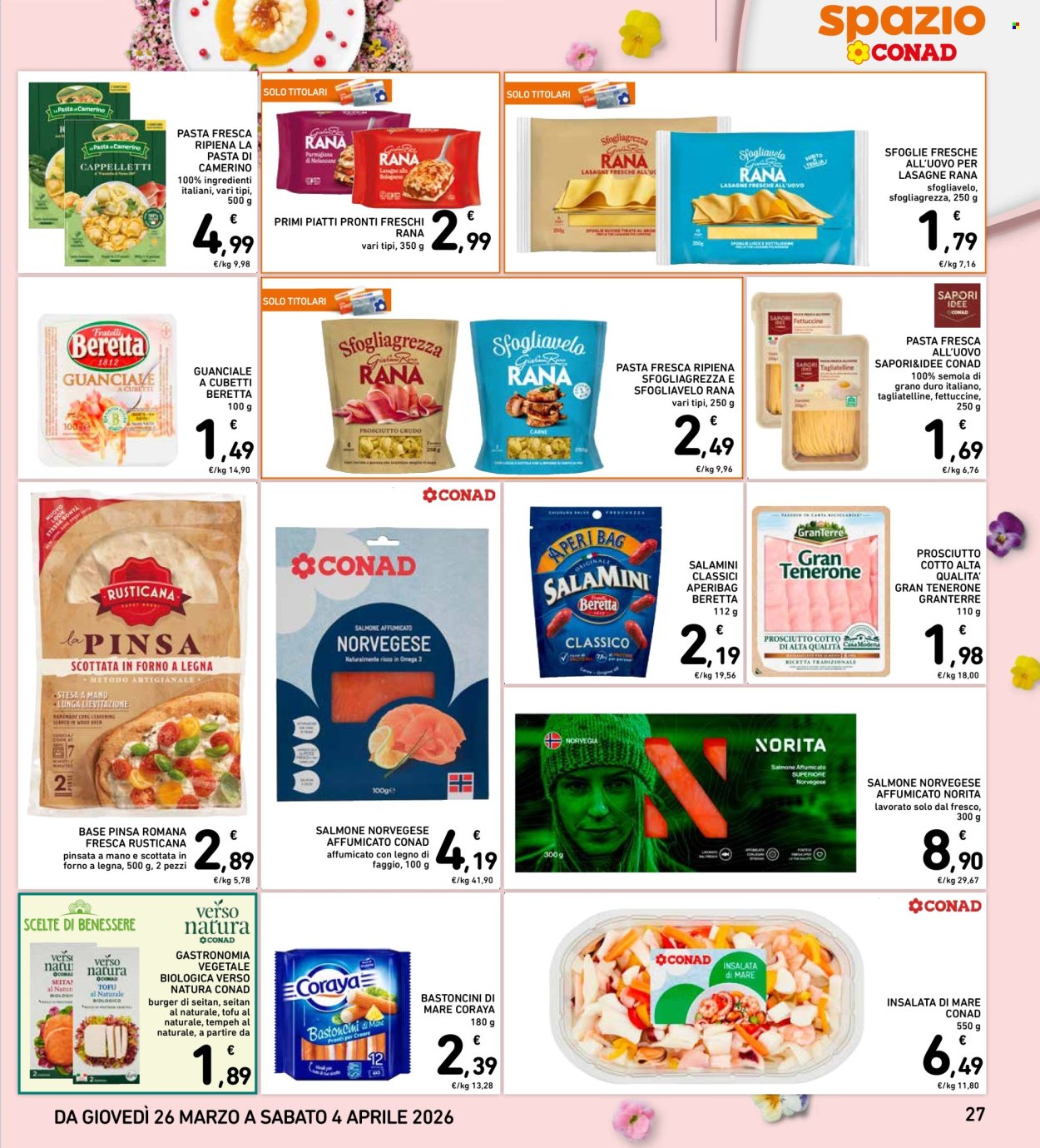 Volantino Spazio Conad - 26/3/2026 - 4/4/2026. Pagina 27