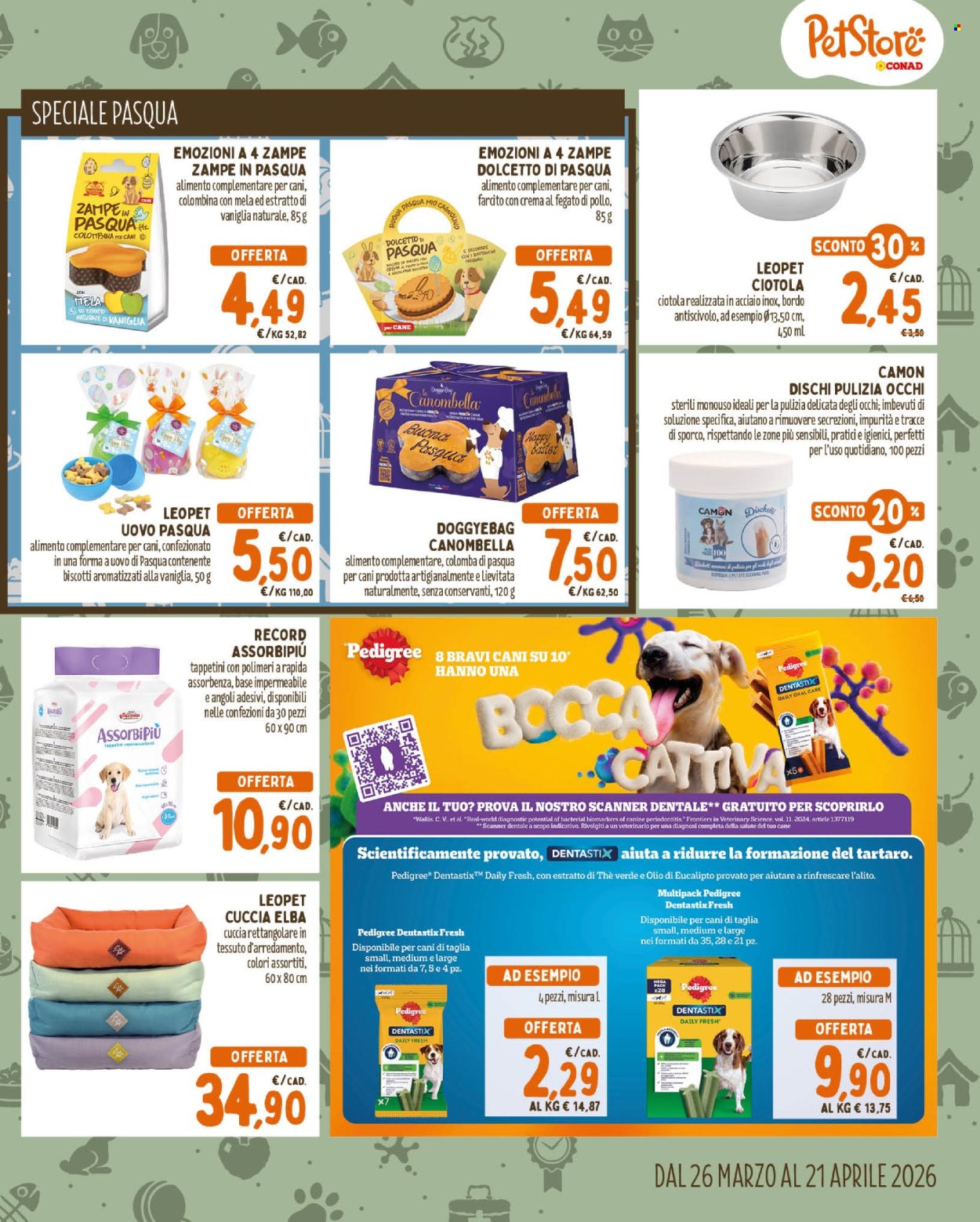 Volantino Pet Store Conad - 26/3/2026 - 21/4/2026. Pagina 3