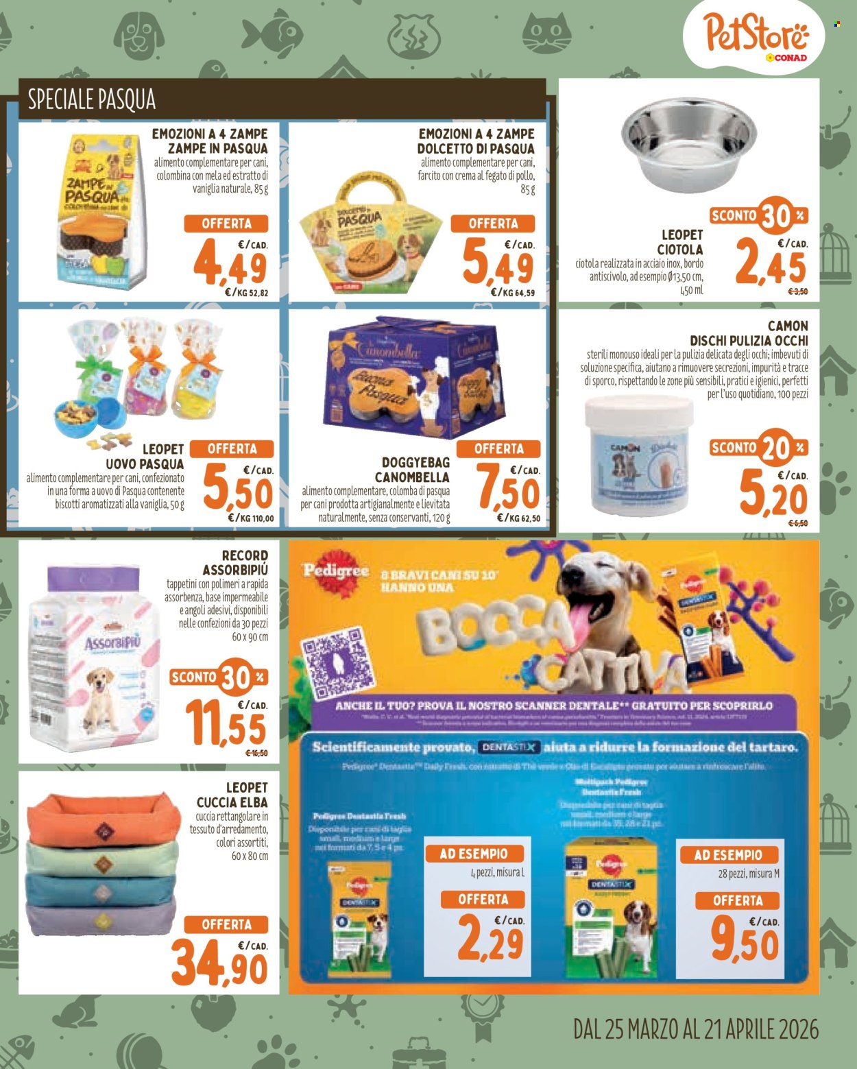 Volantino Pet Store Conad - 25/3/2026 - 21/4/2026. Pagina 3