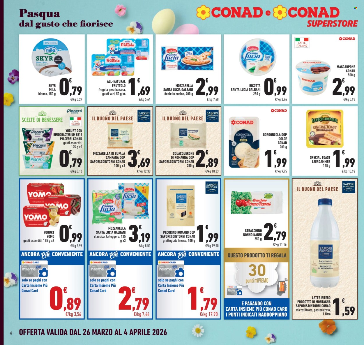 Volantino Conad Superstore - 26/3/2026 - 4/4/2026. Pagina 6