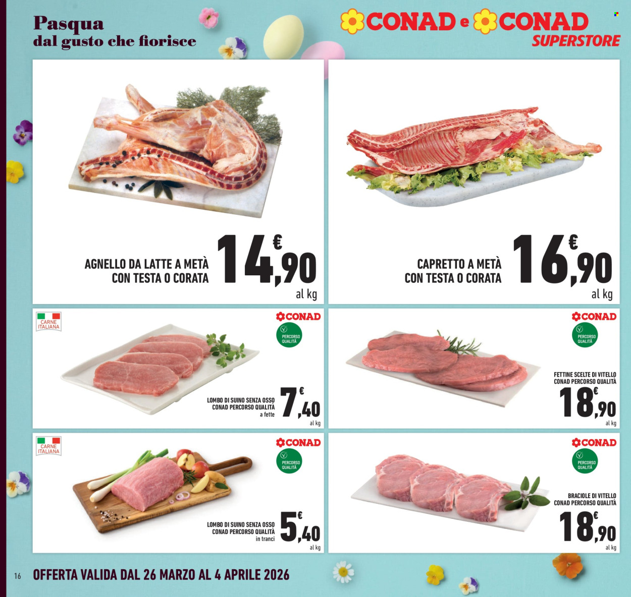 Volantino Conad Superstore - 26/3/2026 - 4/4/2026. Pagina 16