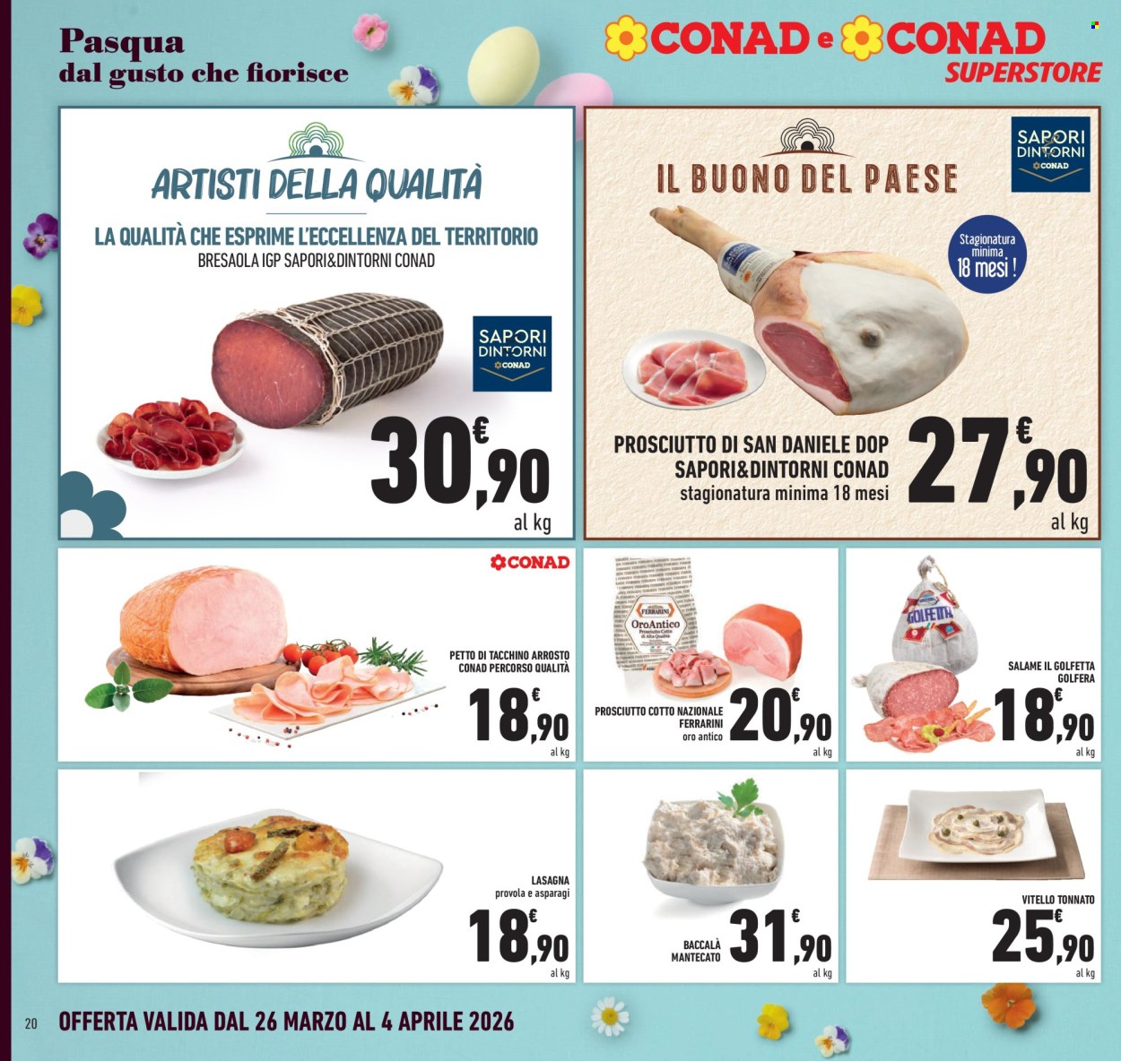 Volantino Conad Superstore - 26/3/2026 - 4/4/2026. Pagina 20