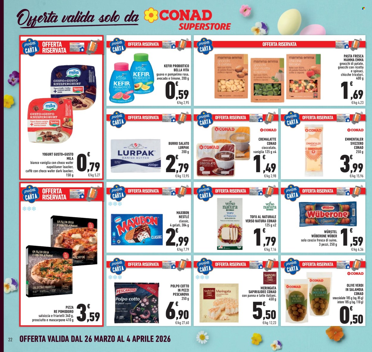 Volantino Conad Superstore - 26/3/2026 - 4/4/2026. Pagina 22