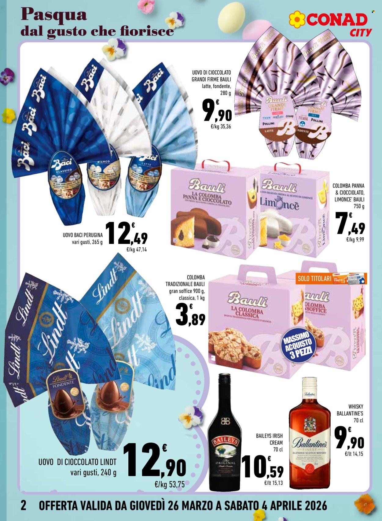 Volantino Conad - 26/3/2026 - 4/4/2026. Pagina 2