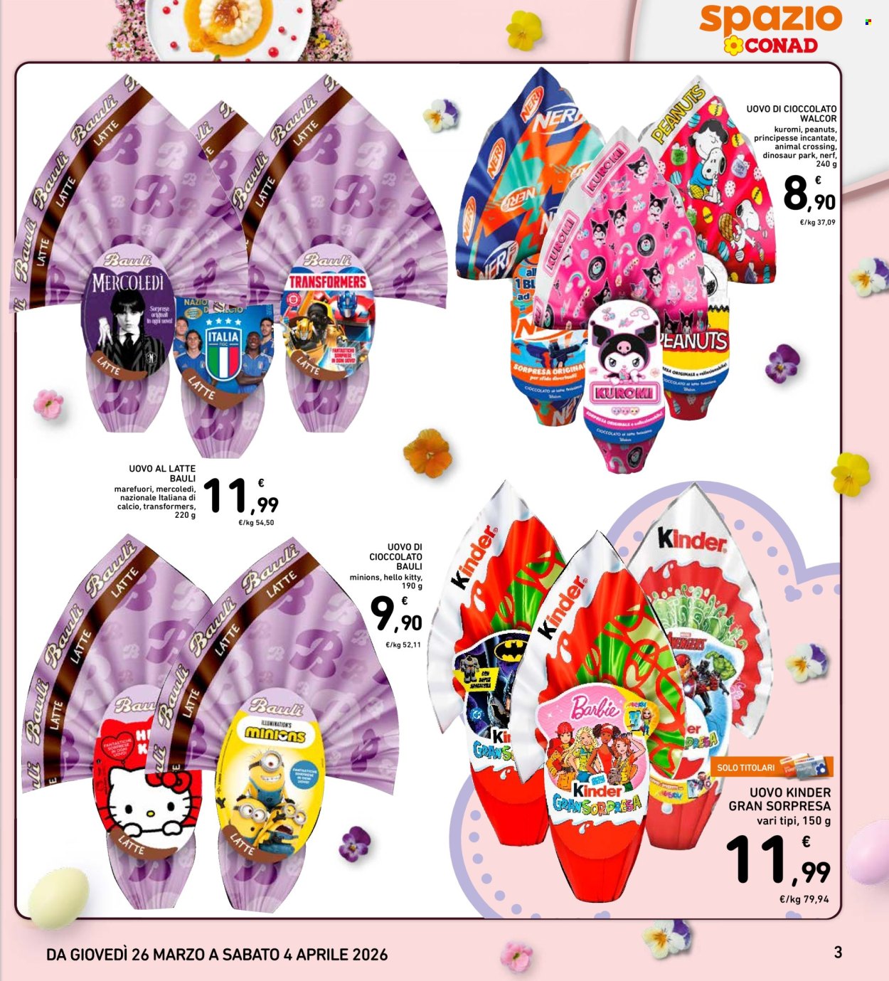 Volantino Spazio Conad - 26/3/2026 - 4/4/2026. Pagina 3