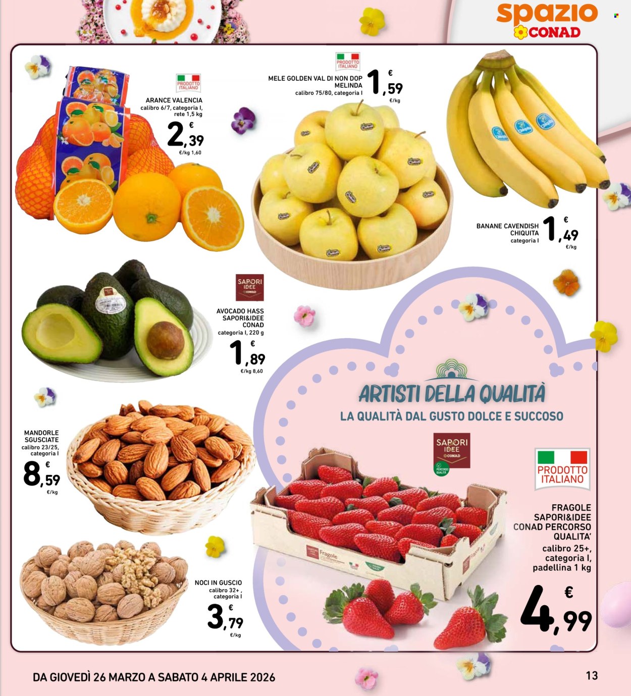 Volantino Spazio Conad - 26/3/2026 - 4/4/2026. Pagina 13