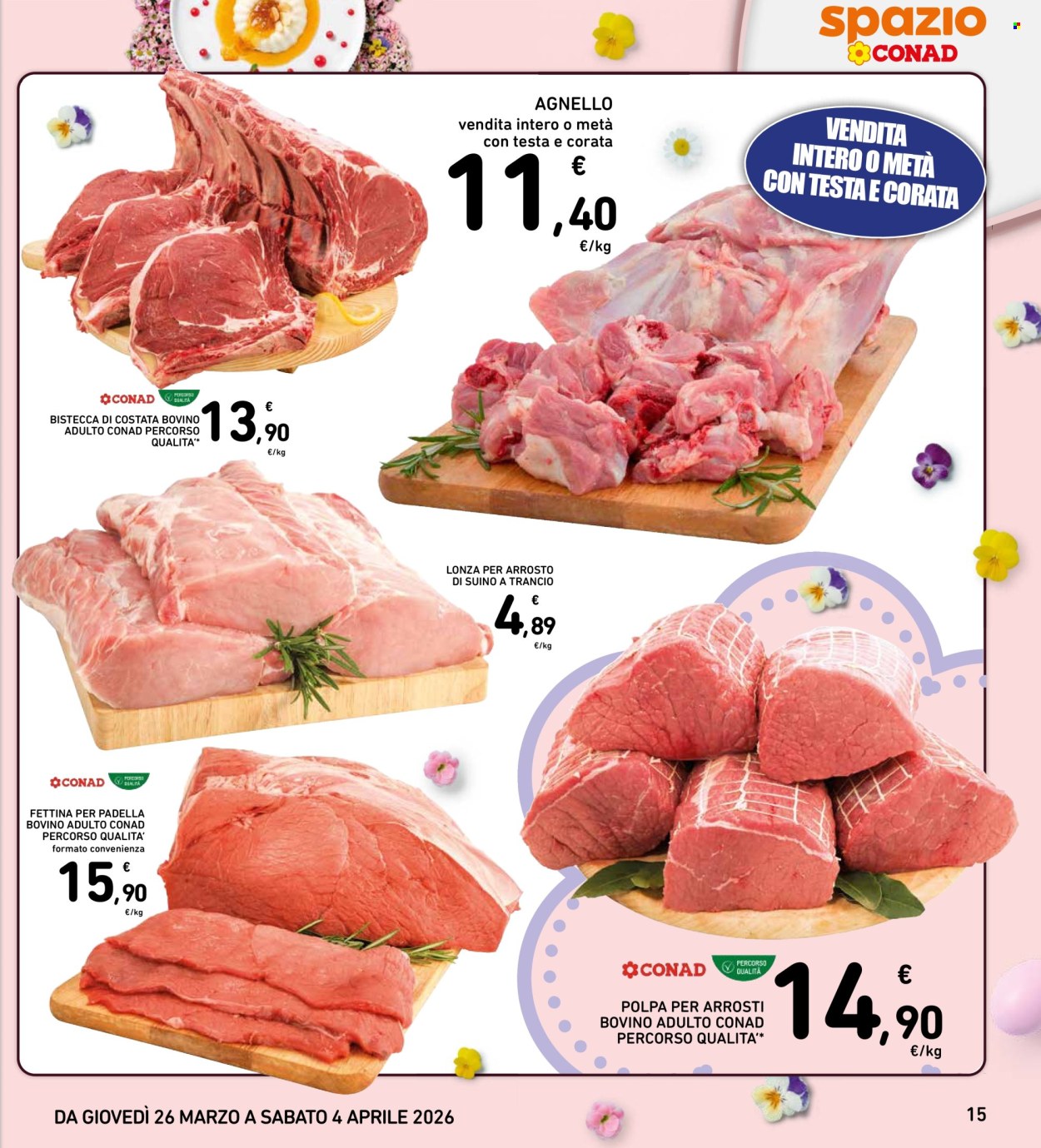 Volantino Spazio Conad - 26/3/2026 - 4/4/2026. Pagina 15