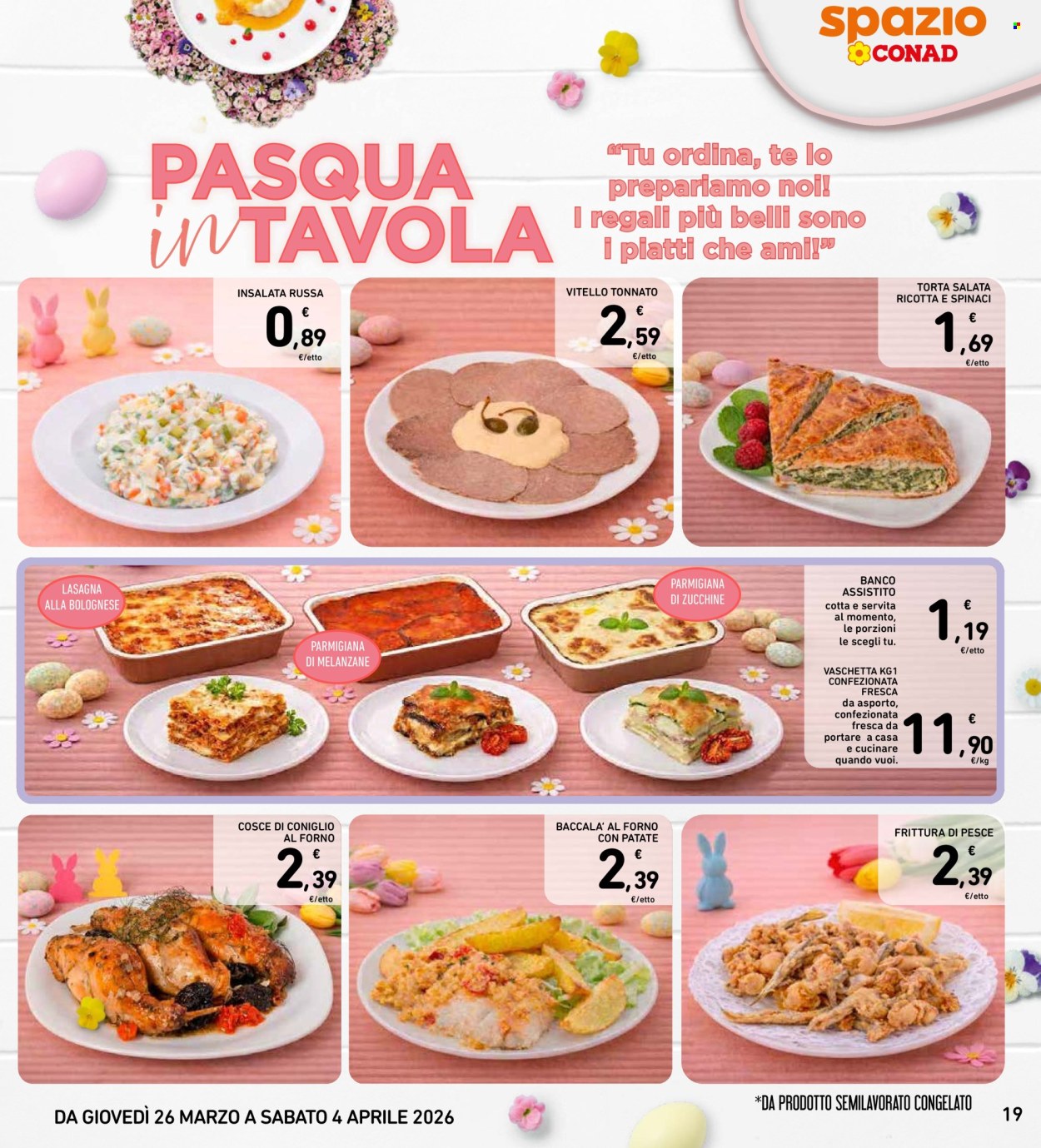 Volantino Spazio Conad - 26/3/2026 - 4/4/2026. Pagina 19