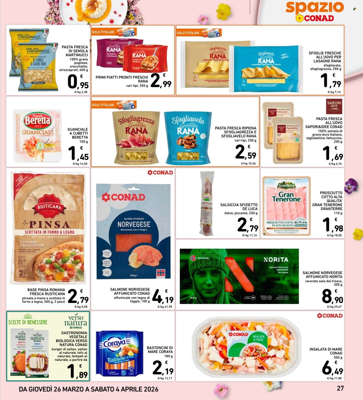 Volantino Spazio Conad - 26/3/2026 - 4/4/2026. Pagina 27