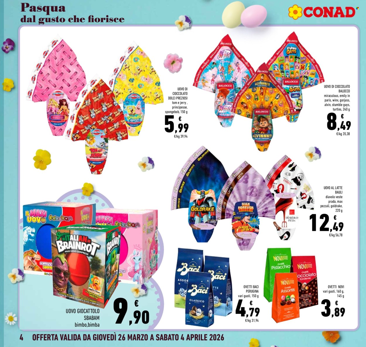 Volantino Conad - 26/3/2026 - 4/4/2026. Pagina 4