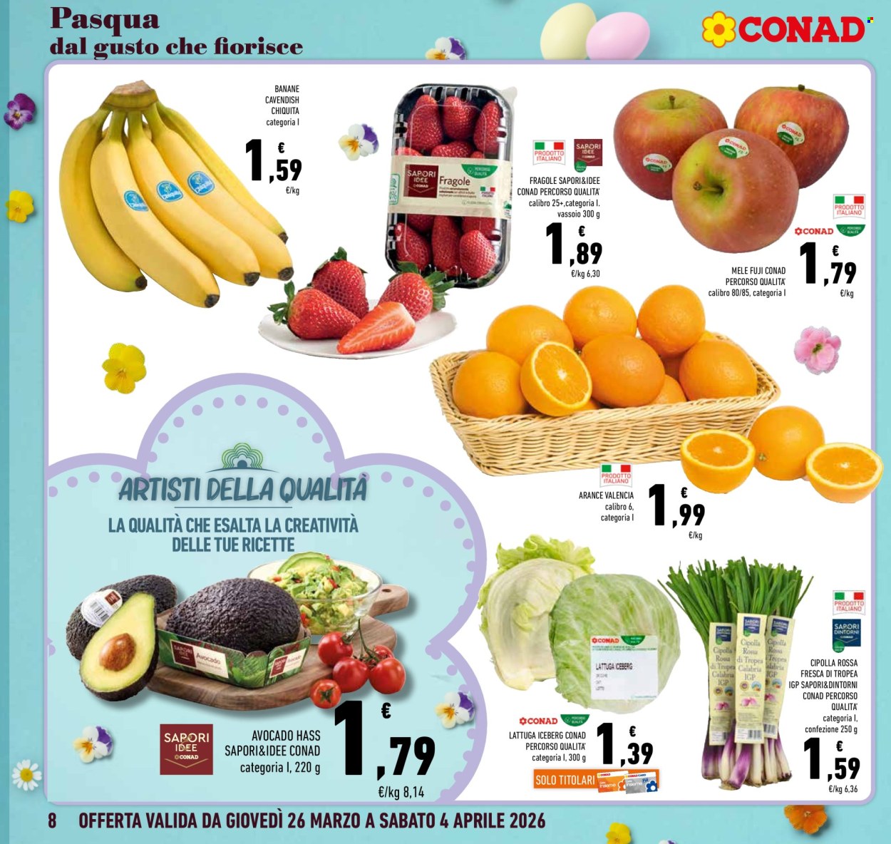 Volantino Conad - 26/3/2026 - 4/4/2026. Pagina 8