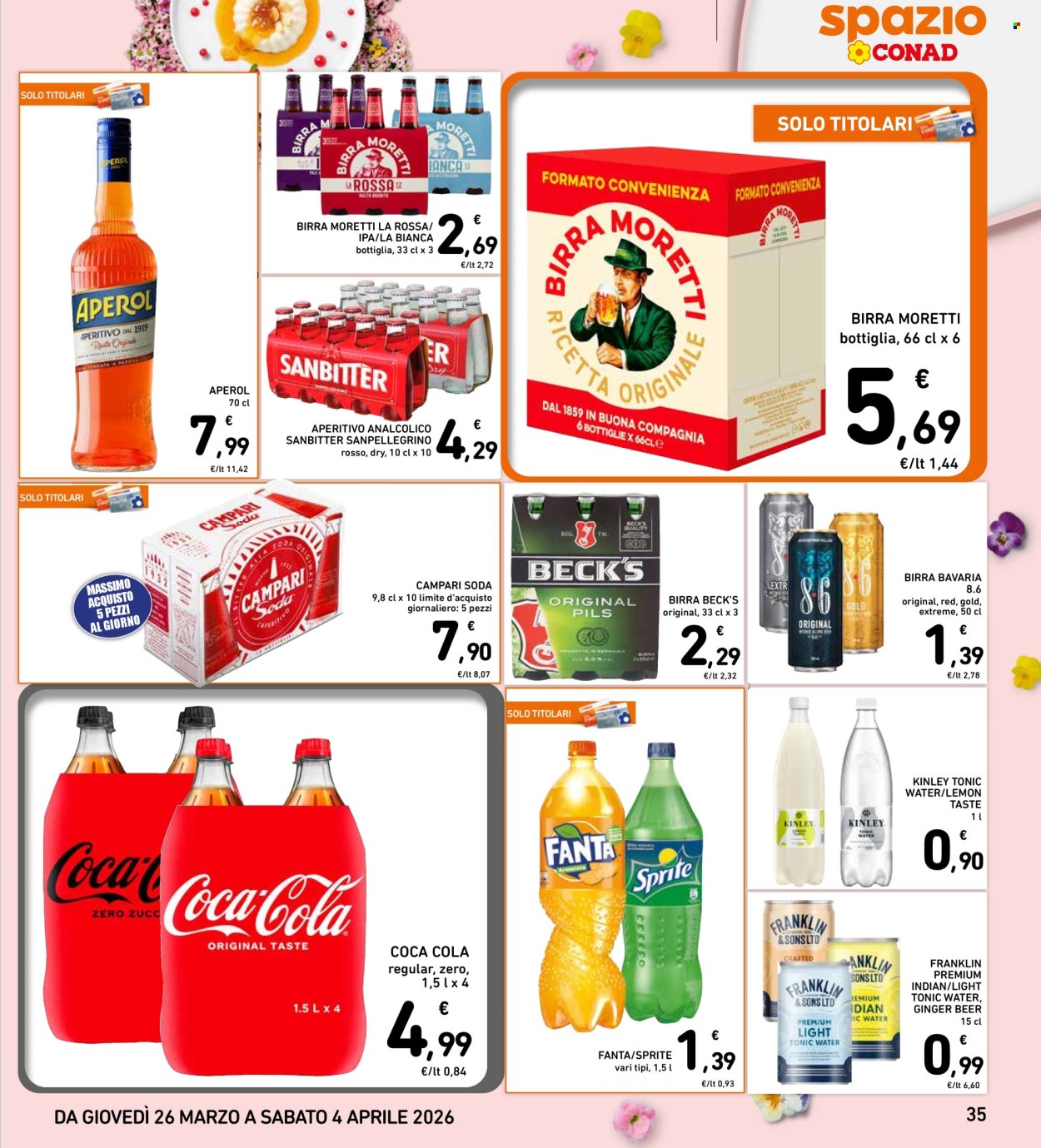 Volantino Spazio Conad - 26/3/2026 - 4/4/2026. Pagina 35