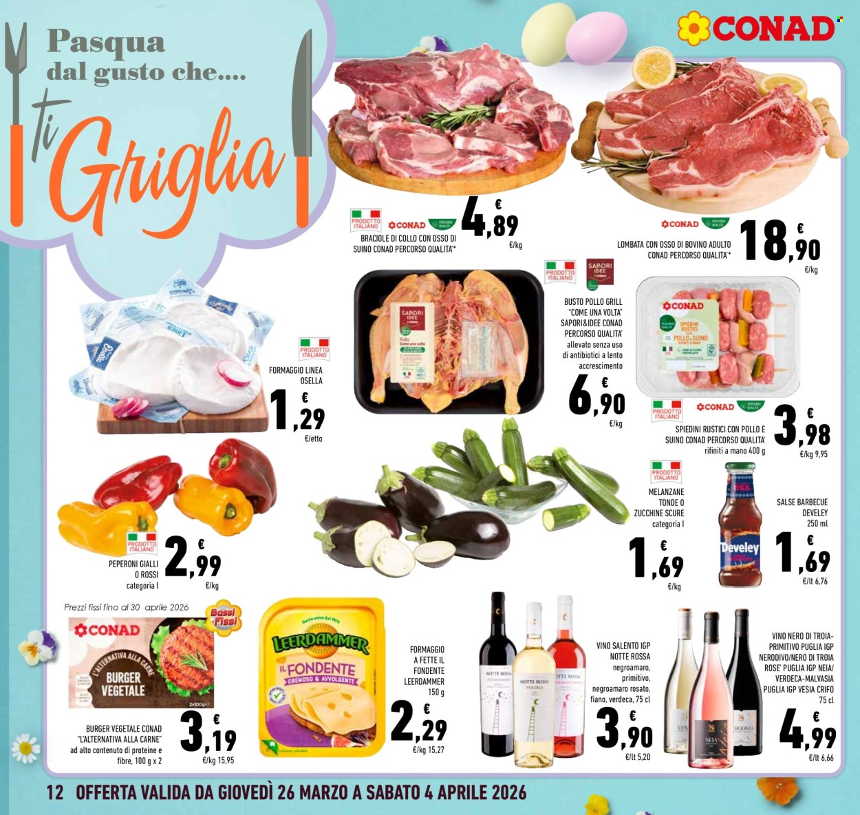 Volantino Conad - 26/3/2026 - 4/4/2026. Pagina 12
