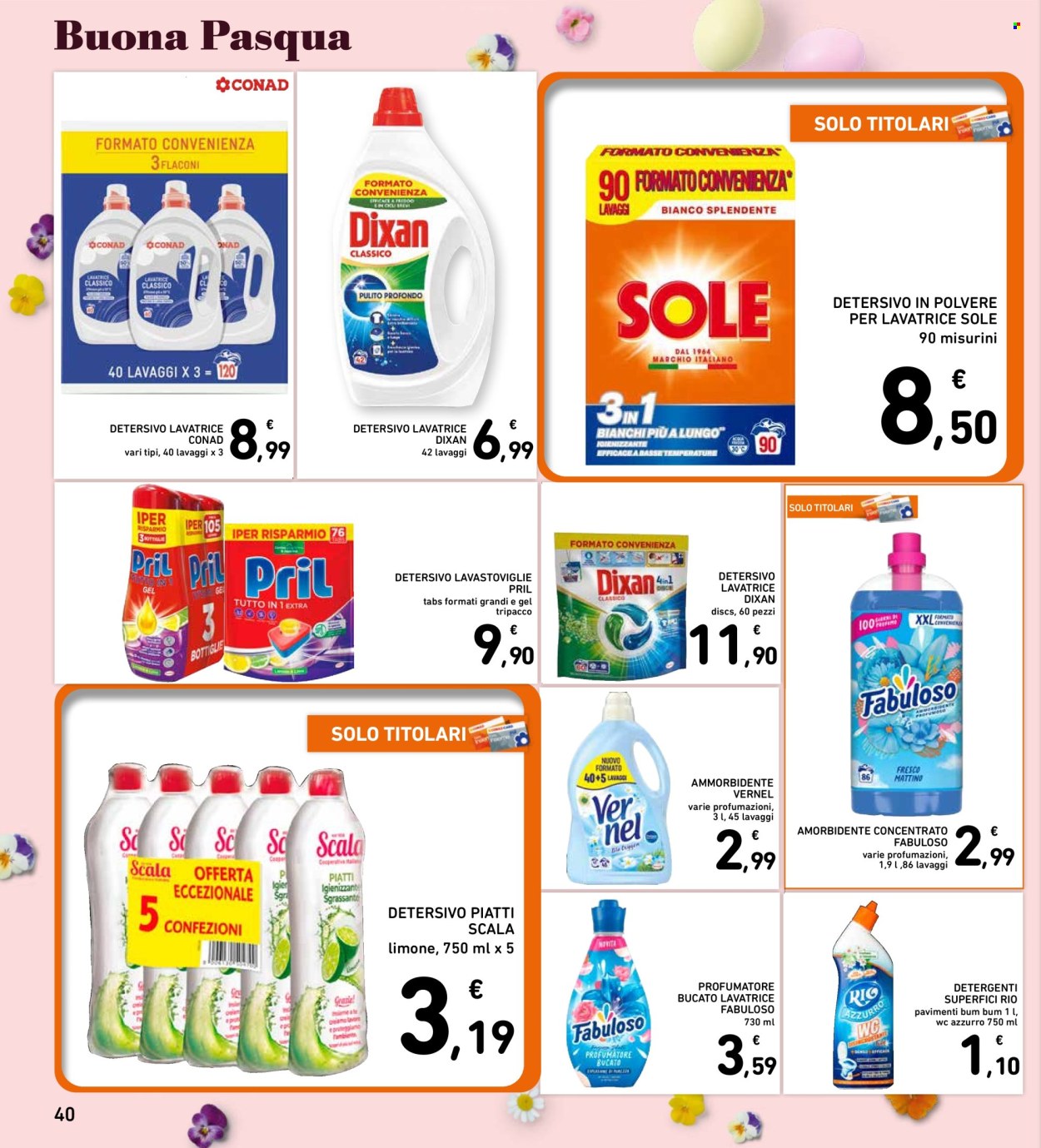 Volantino Spazio Conad - 26/3/2026 - 4/4/2026. Pagina 40