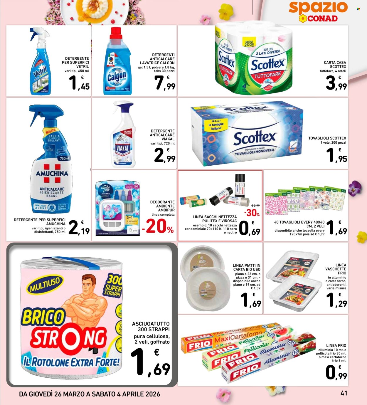 Volantino Spazio Conad - 26/3/2026 - 4/4/2026. Pagina 41