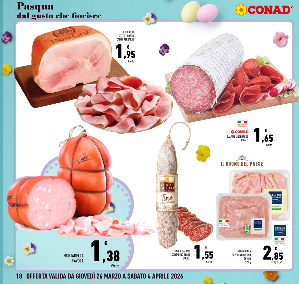 Volantino Conad - 26/3/2026 - 4/4/2026. Pagina 18