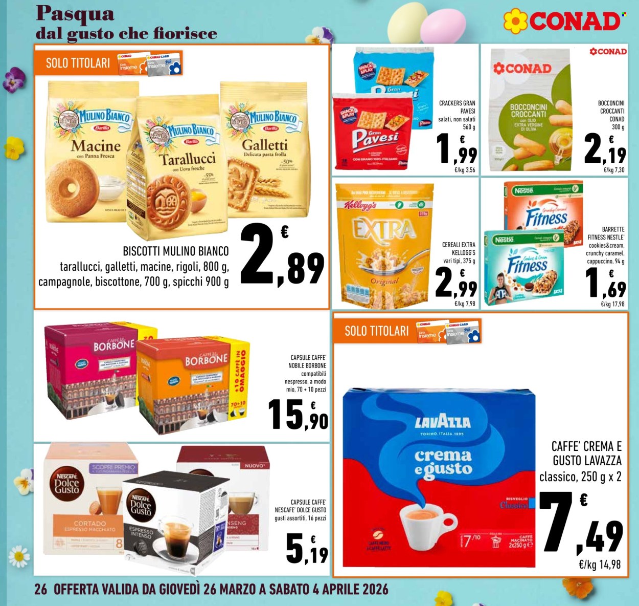Volantino Conad - 26/3/2026 - 4/4/2026. Pagina 26