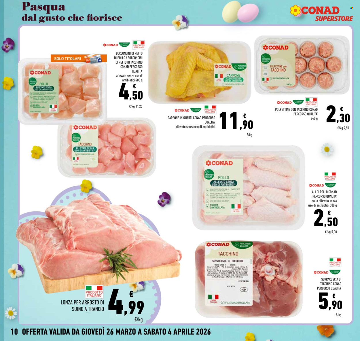 Volantino Conad Superstore - 26/3/2026 - 4/4/2026. Pagina 10