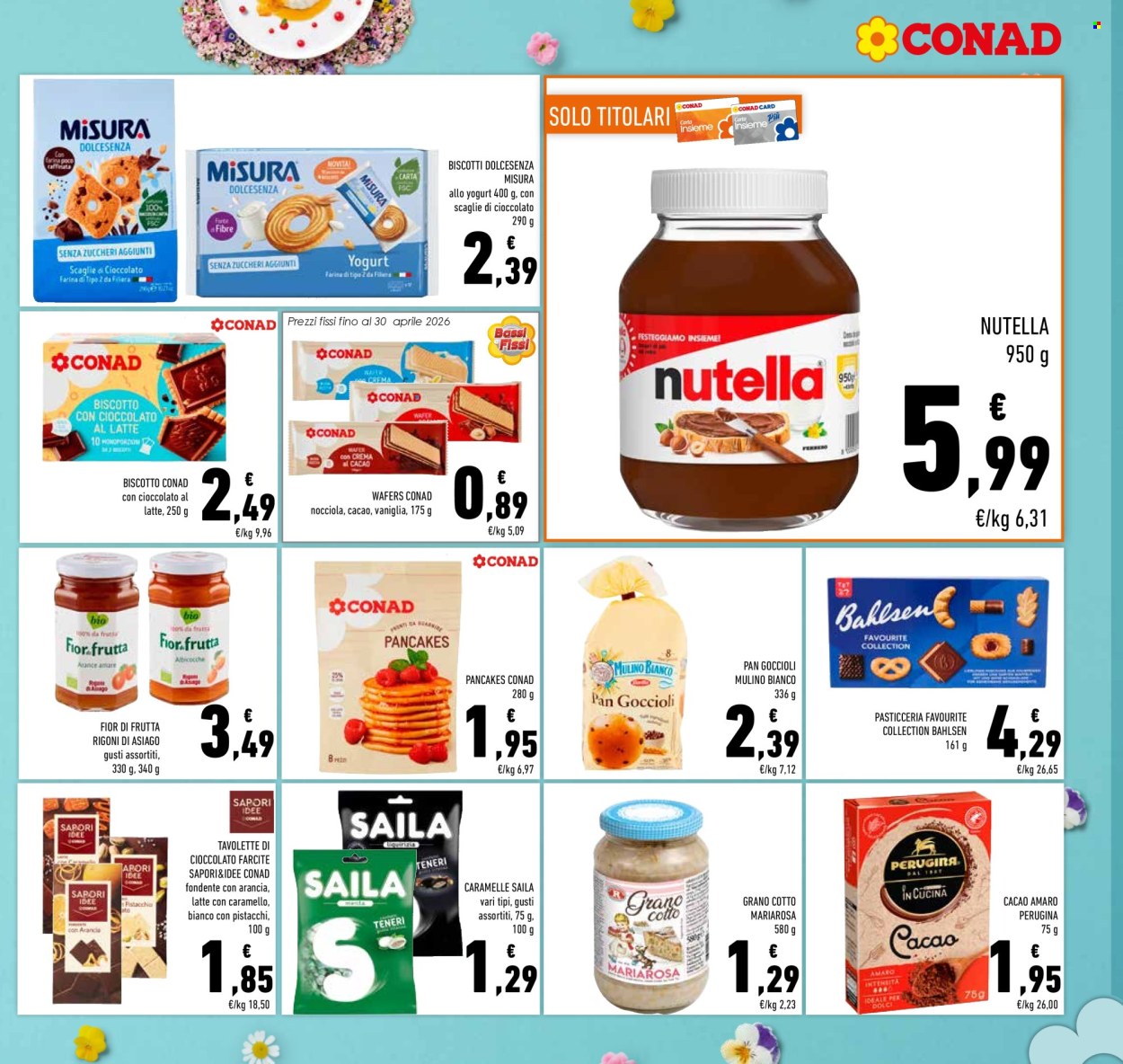 Volantino Conad - 26/3/2026 - 4/4/2026. Pagina 27