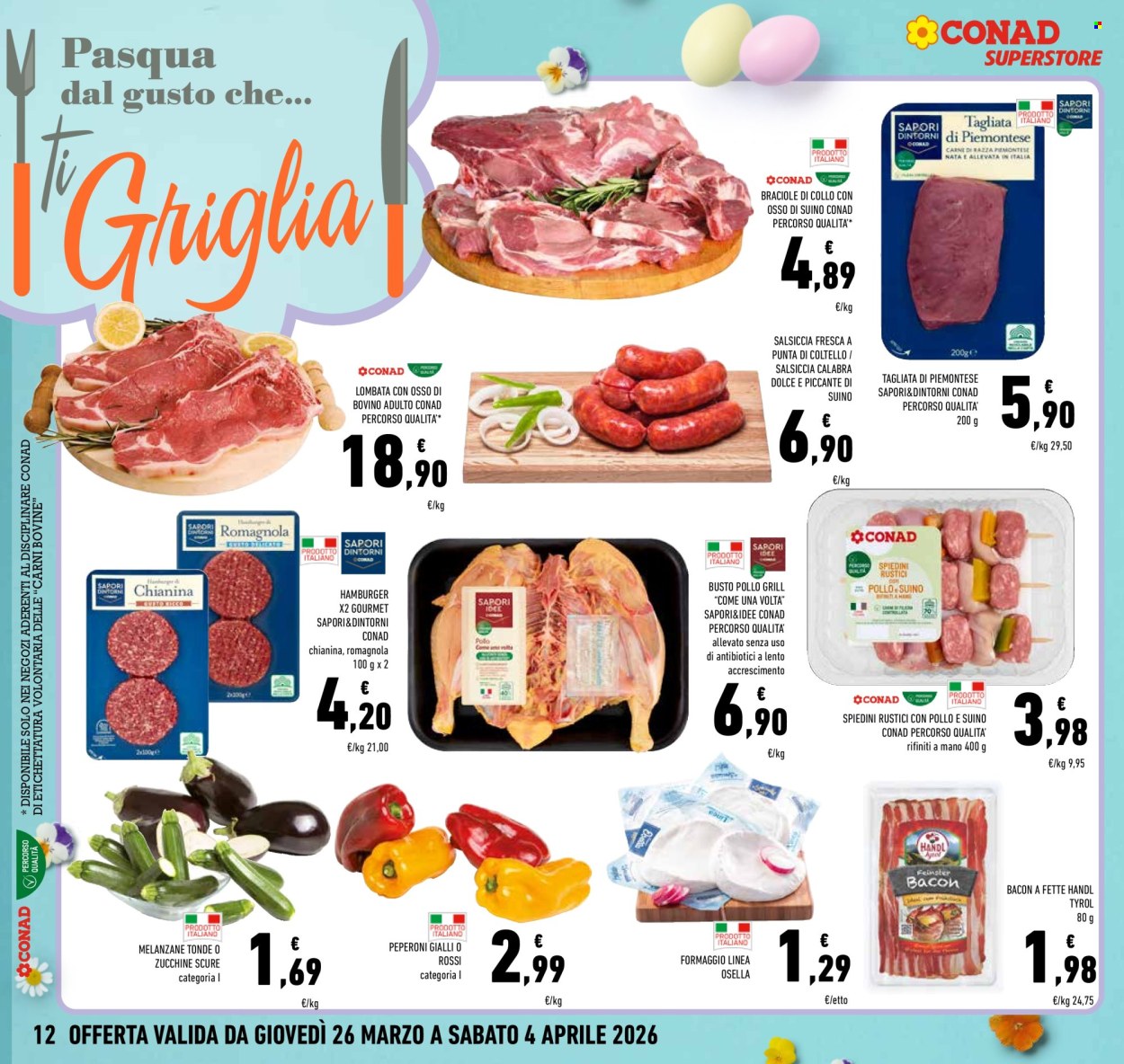 Volantino Conad Superstore - 26/3/2026 - 4/4/2026. Pagina 12