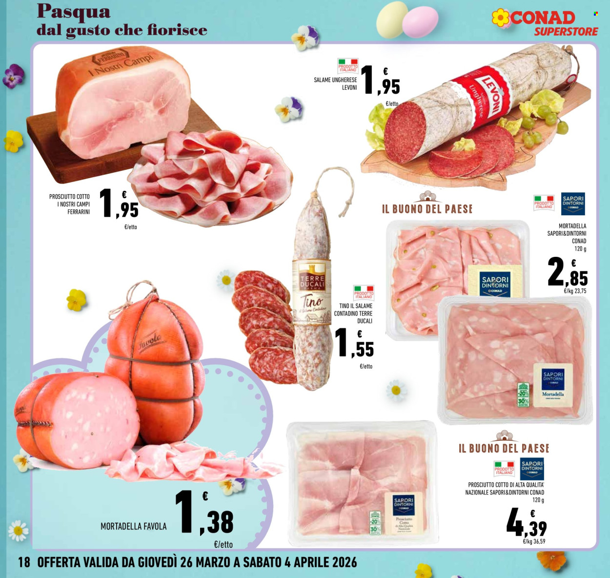 Volantino Conad Superstore - 26/3/2026 - 4/4/2026. Pagina 18