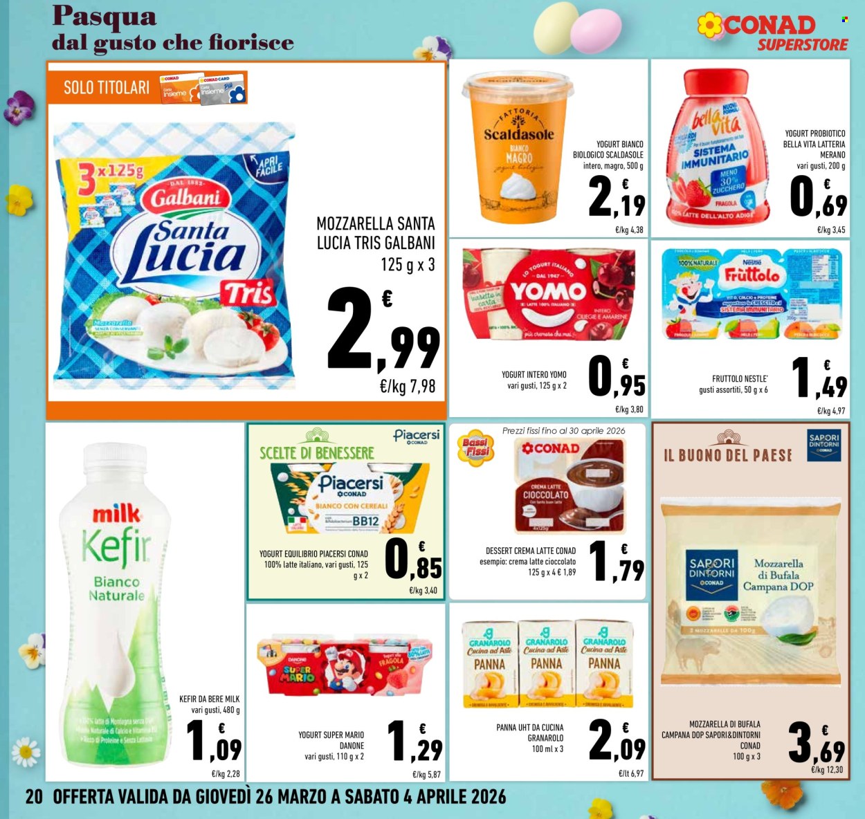 Volantino Conad Superstore - 26/3/2026 - 4/4/2026. Pagina 20