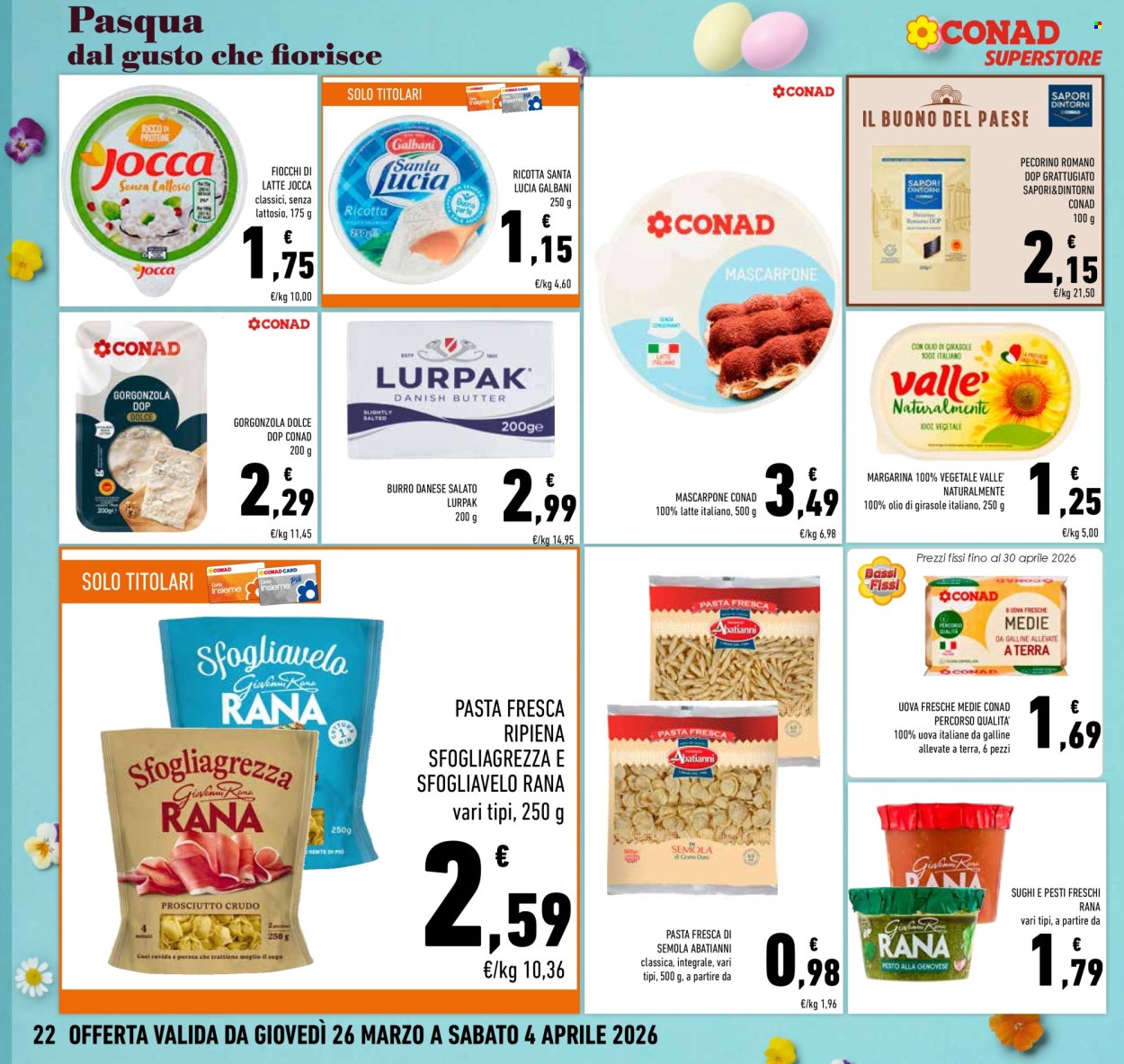 Volantino Conad Superstore - 26/3/2026 - 4/4/2026. Pagina 22