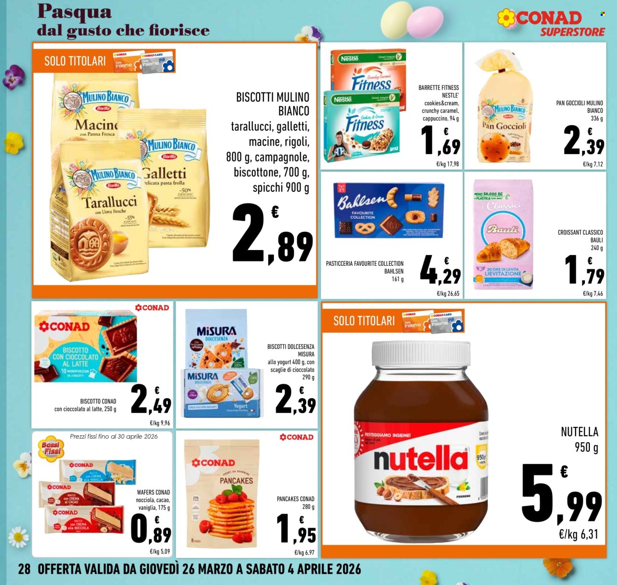 Volantino Conad Superstore - 26/3/2026 - 4/4/2026. Pagina 28