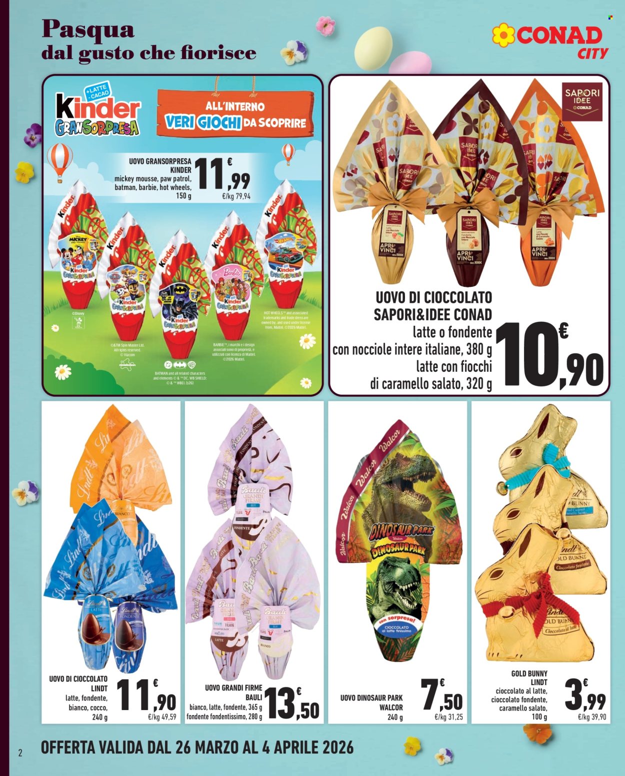 Volantino Conad City - 26/3/2026 - 4/4/2026. Pagina 2