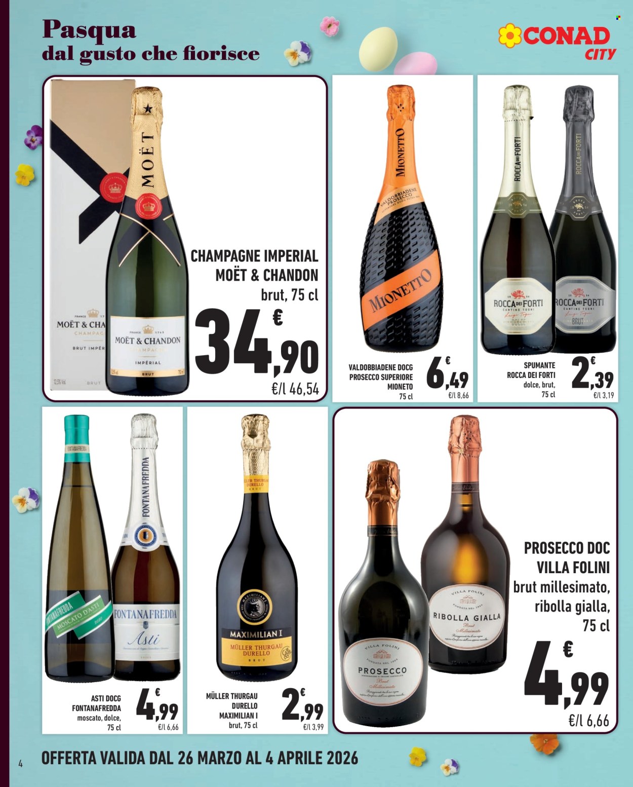 Volantino Conad City - 26/3/2026 - 4/4/2026. Pagina 4