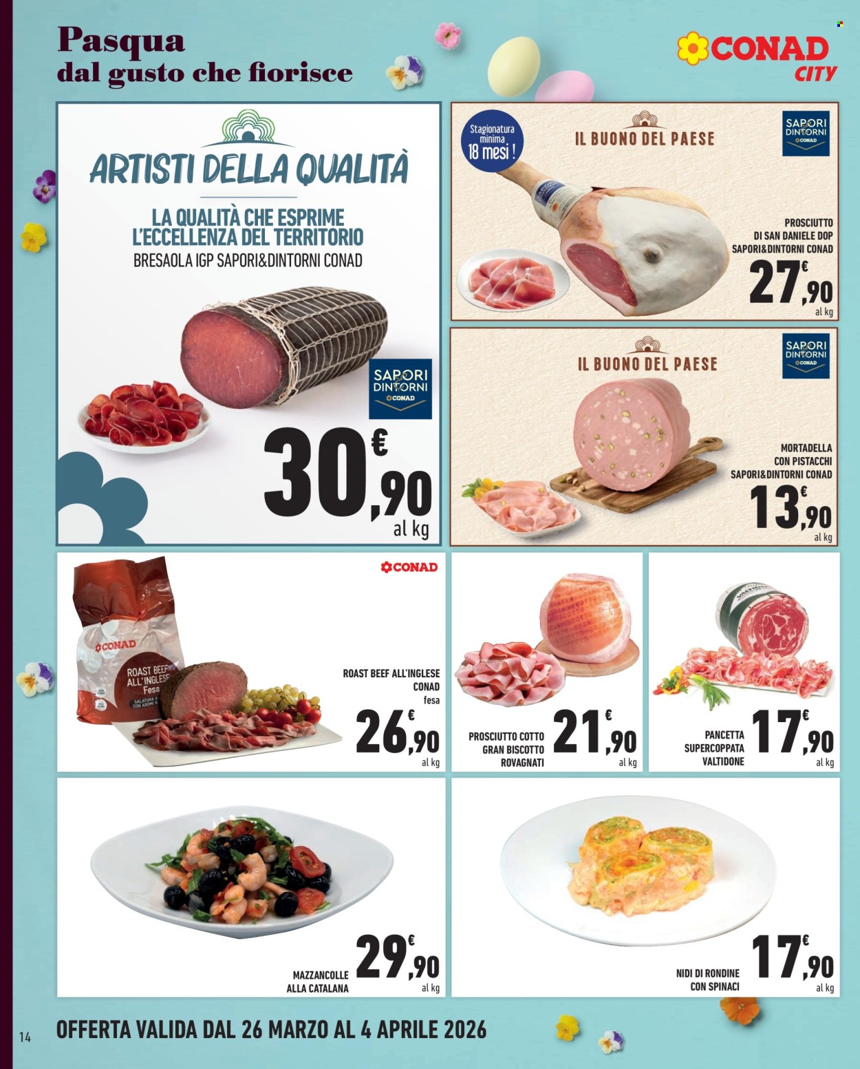 Volantino Conad City - 26/3/2026 - 4/4/2026. Pagina 14