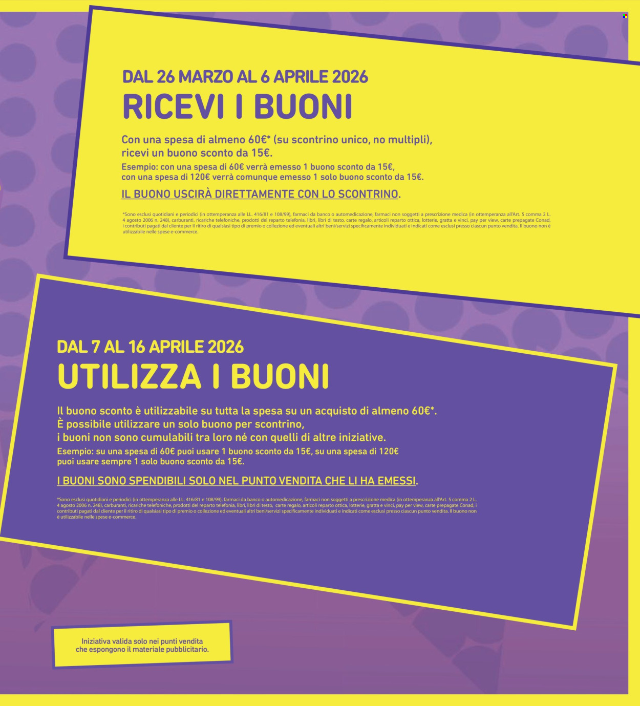 Volantino Conad Superstore - 26/3/2026 - 6/4/2026. Pagina 3