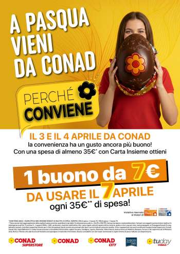 Volantino Conad - 23/3/2026 - 7/4/2026.