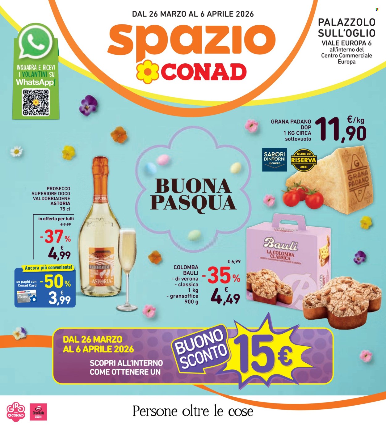 Volantino Spazio Conad - 26/3/2026 - 6/4/2026. Pagina 1