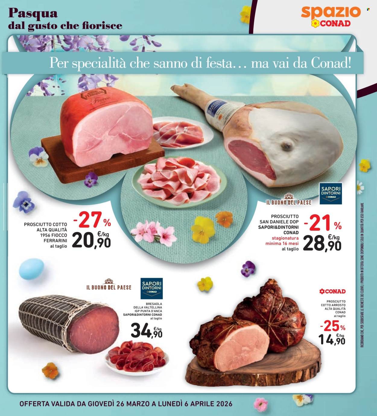 Volantino Spazio Conad - 26/3/2026 - 6/4/2026. Pagina 13