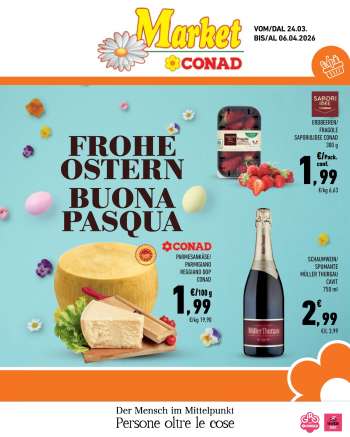Volantino Market Conad - 24/3/2026 - 6/4/2026.