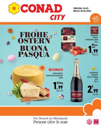 Volantino Conad City - 24/3/2026 - 6/4/2026.