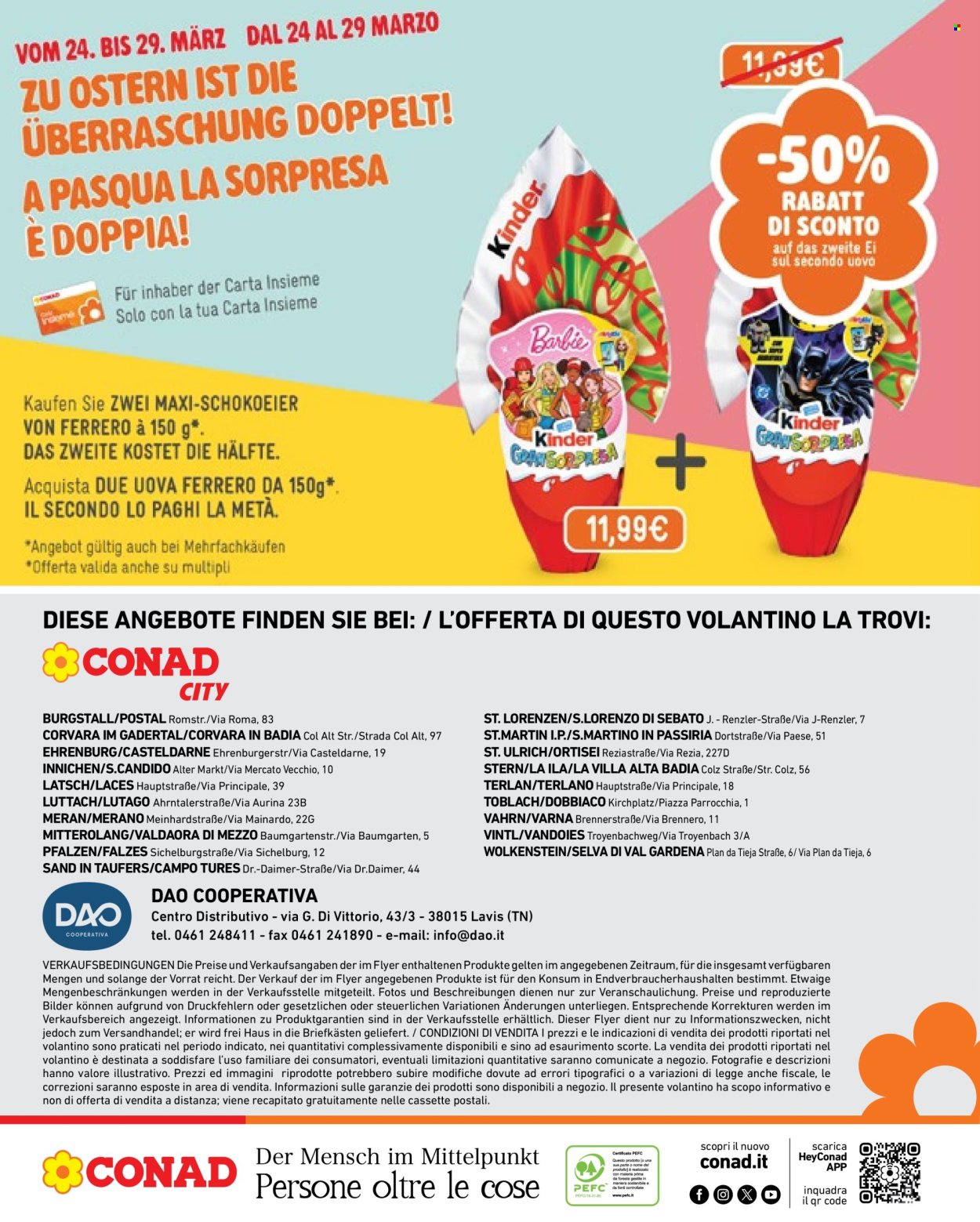 Volantino Conad City - 24/3/2026 - 6/4/2026. Pagina 20