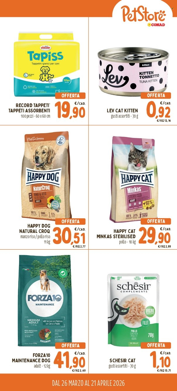 Volantino Pet Store Conad - 26/3/2026 - 21/4/2026. Pagina 2