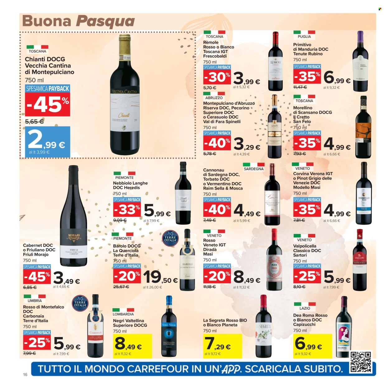 Volantino Carrefour - 24/3/2026 - 6/4/2026. Pagina 16