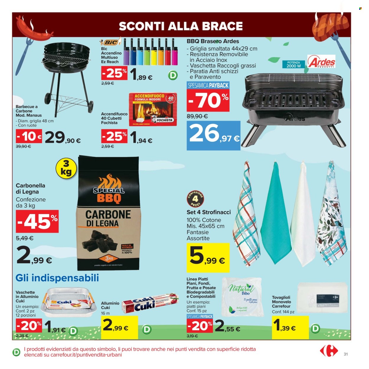 Volantino Carrefour - 24/3/2026 - 6/4/2026. Pagina 31